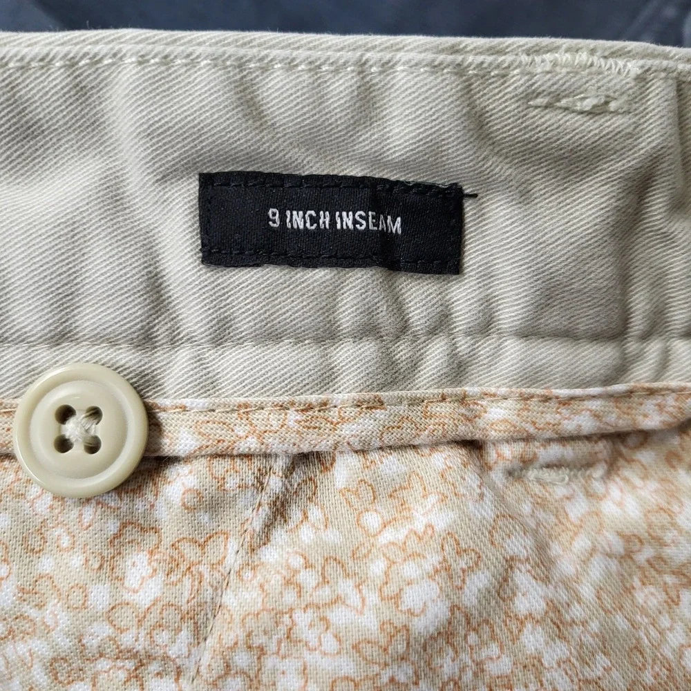 Bonobos Men Shorts 33 Beige Chino Twill Button 9